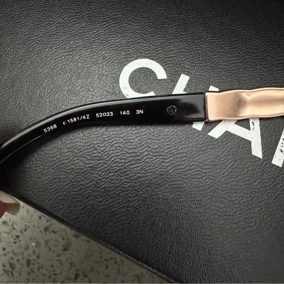 Chanel CC Cat Eye Quilted Sunglasses